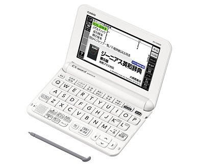 「ほぼ新品」カシオ 電子辞書 エクスワード 高校生モデル コンテンツ160 XD-G4700 ホワ (中古品)