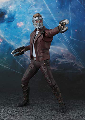 「非常に良い」Bandai Tamashii Nations S.H. Figuarts Star-Lord & Explosion Set Guardi(中古品)