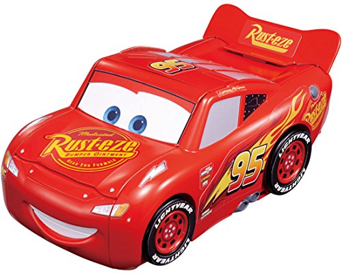 「ほぼ新品」ディズニー カーズ  トミカ スピードウェイに変身! マックィーン(中古品)