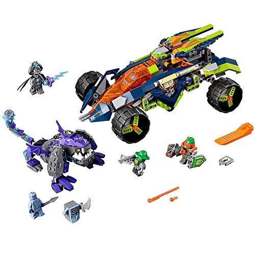 「非常に良い」LEGO Nexo Knights Aaron's Rock Climber 70355 Building Kit (598 Piece)(中古品)