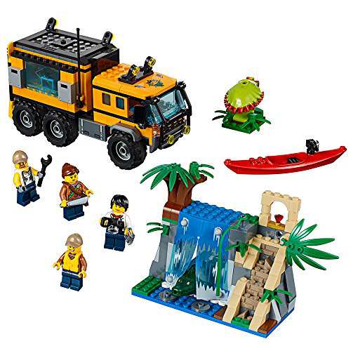 LEGO City Jungle Explorers Jungle Mobile Lab 60160 Building Kit (426 P(中古品)