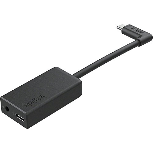 「ほぼ新品」GoPro プロ3.5mmマイクアダプター AAMIC-001 ウェアラブルカメラ(中古品)