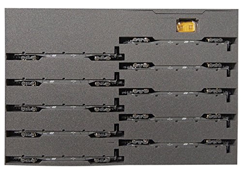 KATO Nゲージ コキ106+107 コンテナ無積載 10両セット 10-1432c 鉄道模型 (中古品)