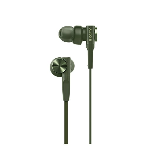 ソニー SONY イヤホン 重低音モデル MDR-XB55 : カナル型 グリーン MDR-XB5(中古品)の通販は