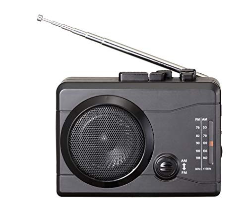 キヨラカ AM/FMラジカセデジタル保存カセットレコーダー「楽々ラジカセ」KR(中古品)その他家電
