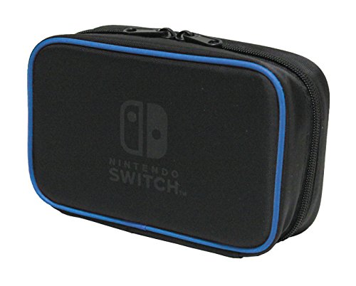 「未使用品」Nintendo Switch専用スマートポーチコンパクト ブルー(中古品)