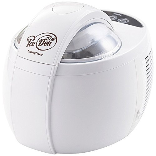 ハイアール アイスクリームメーカー アイスデリ グランド ホワイト 事前冷 (中古品)