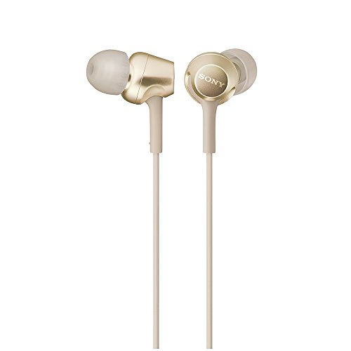 「非常に良い」ソニー SONY イヤホン MDR-EX255 : カナル型 ゴールド MDR-EX255 N(中古品)
