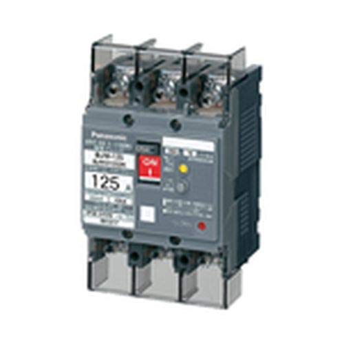 パナソニック 漏電ブレーカBJW型 O.C付 モータ保護兼用 100A 30mA BJW31003(中古品)