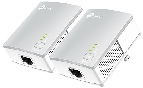 「ほぼ新品」TP-Link PLCアダプター TL-PA4010 KIT 有線LAN コンセント LAN 2台 キット (中古品)