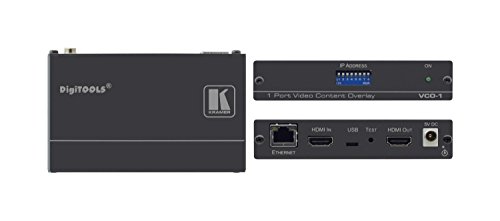 Kramer Electronics VCO-1 シングルポート HDMI ビデオコンテンツオーバー (中古品)