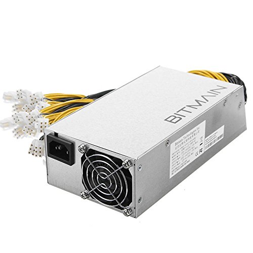 「未使用品」AntMiner電源（APW3 ++ 1200W @ 110v 1600W @ 220v、10コネクタ付）(中古品)