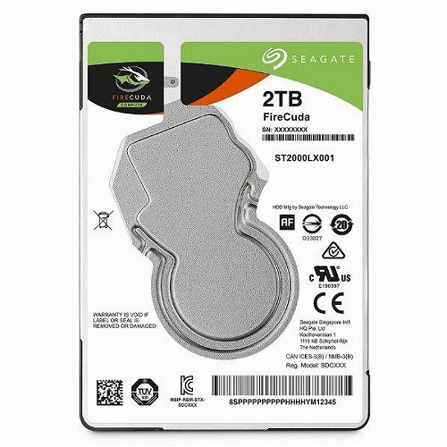 SEAGATE ST2000LX001 [2TB 7mm](中古品) 27,441円