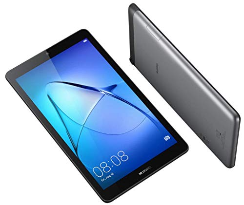 「非常に良い」HUAWEI 7型タブレットパソコン MediaPad T3 7※Wi-Fiモデル スペースグレー(中古品)