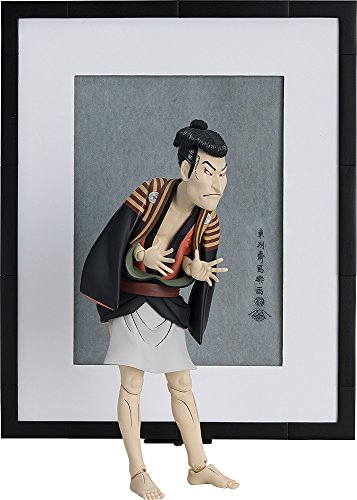 「未使用品」figma テーブル美術館 写楽作 三代目大谷鬼次の奴江戸兵衛 ノンスケール AB(中古品)