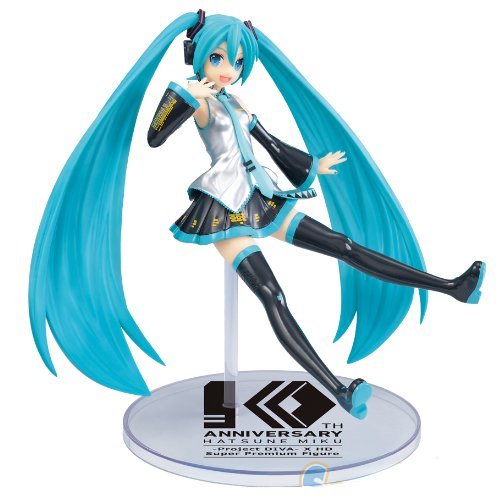 初音ミク Project DIVA X HD　SPMフィギュア 初音ミク 10th Anniversary(中古品)