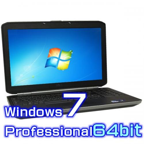 中古ノートパソコン DELL Latitude E5530 Windows7 Pro 64bit・Core i5・8(中古品)