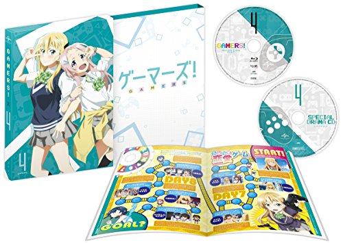 「未使用品」ゲーマーズ!第4巻〈初回限定版〉 [Blu-ray](中古品)