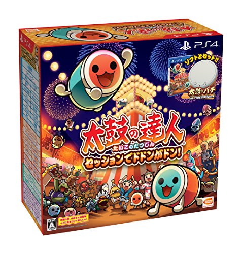 PS4 太鼓の達人 セッションでドドンがドン! 同梱版 (ソフト+「太鼓とバ (中古品)の通販は 16,170円