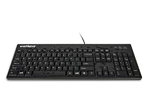 WetKeys防水プロフェッショナルグレードフルサイズキーボード、数字パッド (中古品)の通販は 23,592円