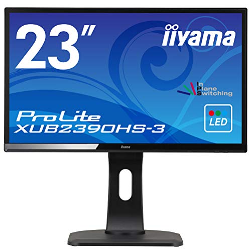 「非常に良い」iiyama モニター ディスプレイ XUB2390HS-B3 (23インチ/フルHD/AH-IPS/HDMI(中古品)