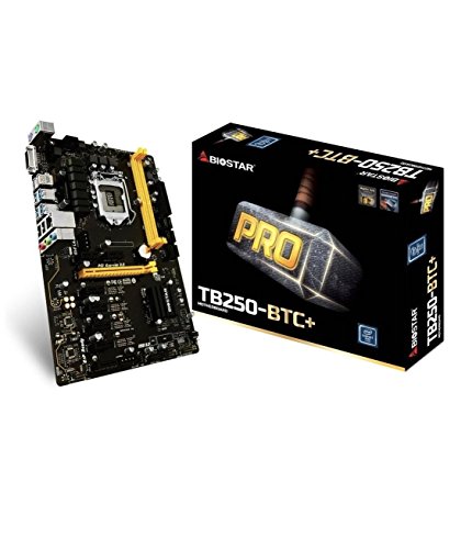 「ほぼ新品」BIOSTAR LGA 1151対応 Intel B250 チップセット搭載 ATX マザーボード TB25(中古品)