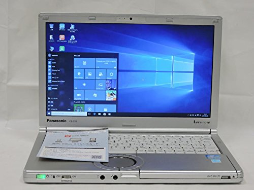 「非常に良い」12.1型 松下 Panasonic Let's note CF-SX2ADHCS/良品 Win10 64 pro/三世代C(中古品)