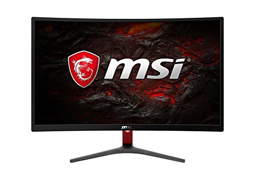「非常に良い」MSI Optix G24C ゲーミングディスプレイ [24型 湾曲 リフレッシュレート144(中古品)