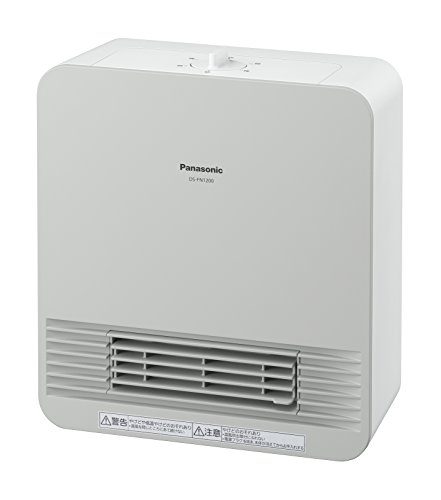 「ほぼ新品」パナソニック セラミックファンヒーター コンパクト ホワイト DS-FN1200-W(中古品)