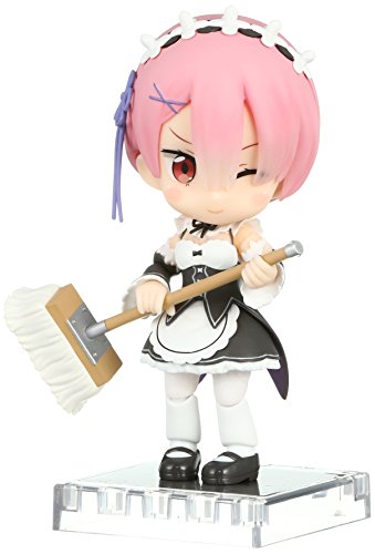 「非常に良い」キューポッシュ Re:ゼロから始める異世界生活 ラム ノンスケール PVC製 塗 (中古品)
