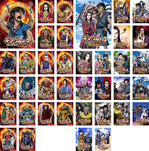 「非常に良い」キングダム 全19巻 + 飛翔篇 全19巻 [レンタル落ち] 全38巻セット [DVDセッ(中古品)