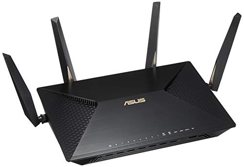 ASUS WiFi 無線 ルーター 1734+800Mbps デュアルバンド BRT-AC828 （3階建 (中古品)