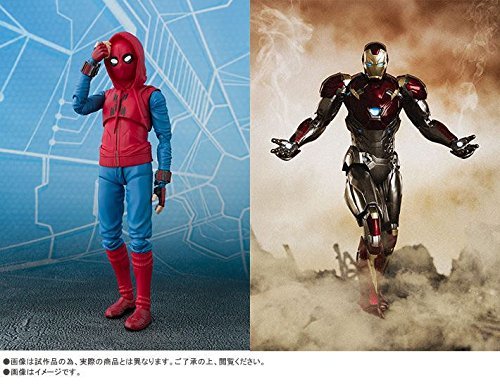 「未使用品」S.H.Figuarts スパイダーマン（ホームカミング） ホームメイドスーツver. &(中古品)