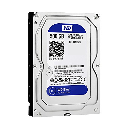 Western Digitalブルーwd5000azlx 500?GB 7200rpm 32?MBキャッシュSATA III(中古品)
