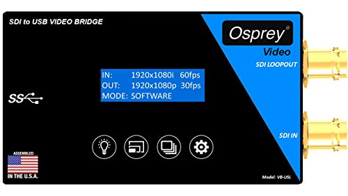 Osprey Video 3G-SDI USBビデオキャプチャ VB-USL SDIループアウト付き(中古品)