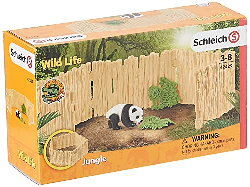 「ほぼ新品」シュライヒ ワイルドライフ パンダ飼育セット フィギュア 42429(中古品)