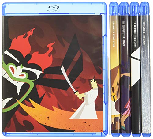 Samurai Jack: The Complete Series Box Set (BD) [Blu-ray] - from USA.(中古品)