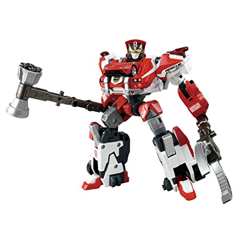 「ほぼ新品」トミカ ハイパーレスキュー 運転上端 02 MKII ブレイブバックドラフ (中古品)
