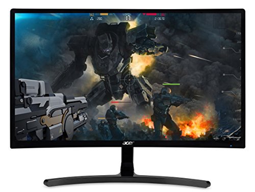 Acer Gaming Monitor 23.6"曲線ED242QR Abidpx 1920 x 1080 144Hzリフレッ (中古品)