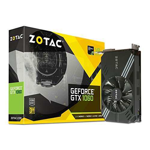 ZOTAC GeForce GTX 1060 Mini 3GB GDDR5 VR Ready Super Compact 