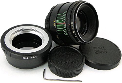 「未使用品」HELIOS 44-2 58mm F2 Russian Lens + Adapter Micro 4/3 MFT Mount Olympus(中古品)