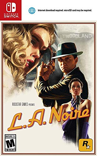 「ほぼ新品」L.A. Noire (輸入版:北米) - Switch(中古品)