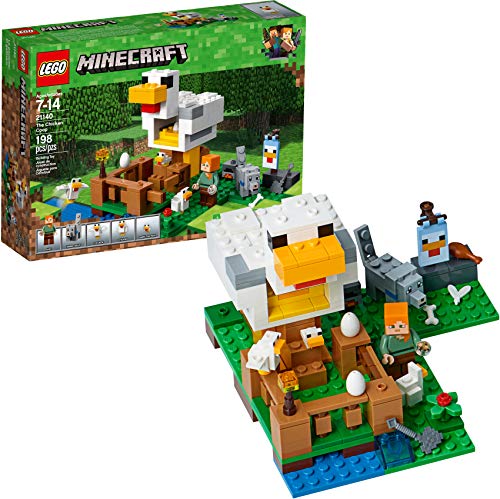 LEGO Minecraft the Chicken Coop 21140 Building Kit (198 Piece)(中古品)