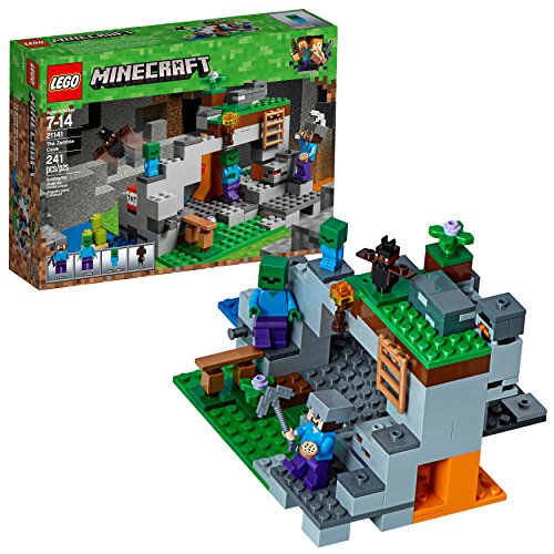 「非常に良い」LEGO Minecraft the Zombie Cave 21141 Building Kit (241 Piece) [並行輸 (中古品)