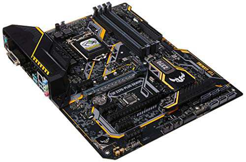 ASUS Intel Z370 搭載 LGA1151対応 マザーボード TUF Z370-PLUS GAMING （A(中古品)