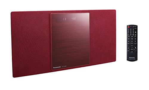 非常に良い」パナソニック ミニコンポ Bluetooth対応 レッド SC-HC400