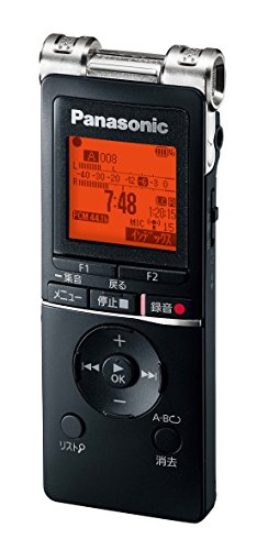 「非常に良い」パナソニック ICレコーダー 8GB ブラック RR-XS470-K(中古品)