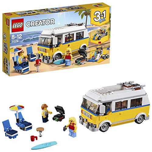レゴ(LEGO) クリエイター サーファーのキャンプワゴン 31079(中古品)