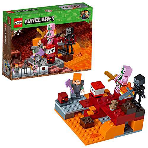 レゴ(LEGO) マインクラフト 暗黒界の戦い 21139(中古品)