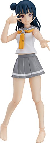 「ほぼ新品」figma 優しいことライブ! 太陽光線!! 津島善子 ノン規模 ABS&PVC製 ペンキ塗り (中古品)
